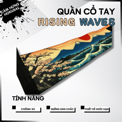 Quấn cổ tay - Rising Waves