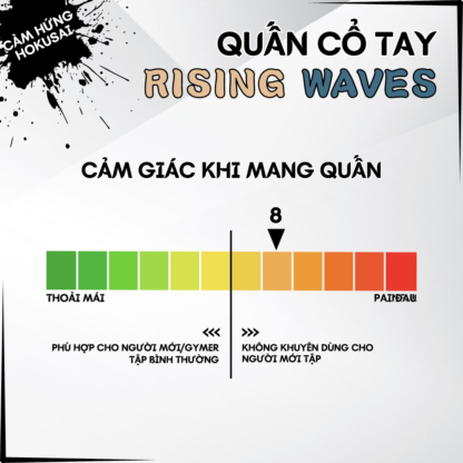 Quấn cổ tay - Rising Waves