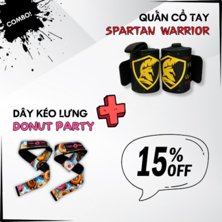 COMBO Quấn cổ tay + Dây kéo lưng